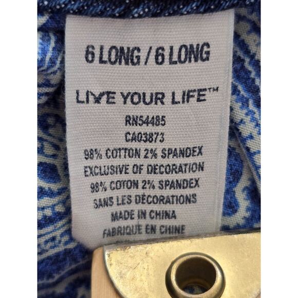 American Eagle Outfitters Blue Straight Leg Jeans - Picture 11 of 13